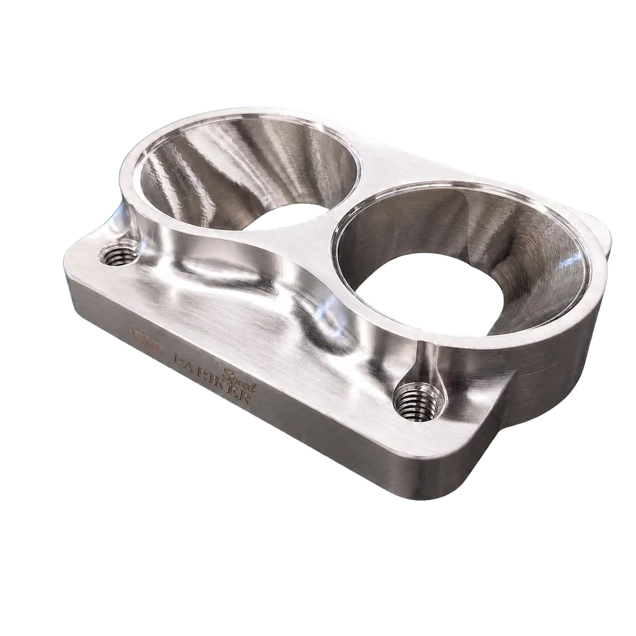 Parker Speed T4 Dual 2.25" Tube Turbo Flange Parker Speed