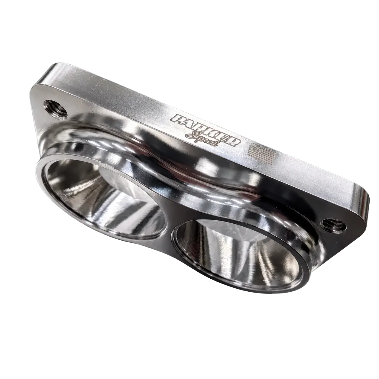 Parker Speed T6 Dual 2.25" Divided Turbo Flange Parker Speed