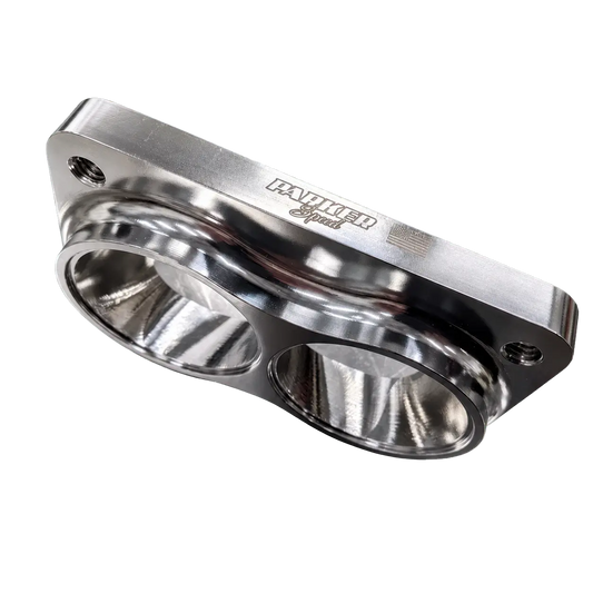 Parker Speed T6 Dual 2.25" Divided Turbo Flange Parker Speed