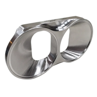 Parker Speed T6 Dual 3.5" Divided Turbo Flange Parker Speed