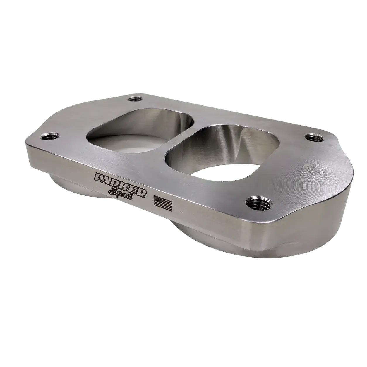 Parker Speed T6 Dual Divided 3" Divided Turbo Flange Parker Speed