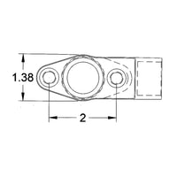 Parker Speed Ultra-Light Clamp-On Mid-Frame Turbo Mount Parker Speed