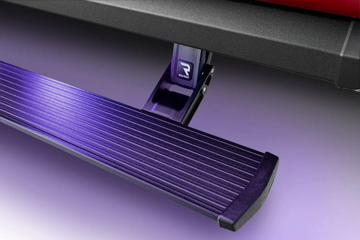 PowerStep XL Electric Running Boards Plug N Play System For 2013-2015 Ram 1500 2013-2017 Ram 2500/3500 Crew Cab AMP Research AMP Research
