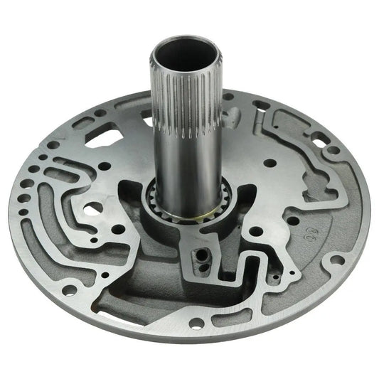 Pump Cover Assembly - Billet Steel Spline-In Stator Shaft, Cast Iron Pump Cover, Ford 32 Spline