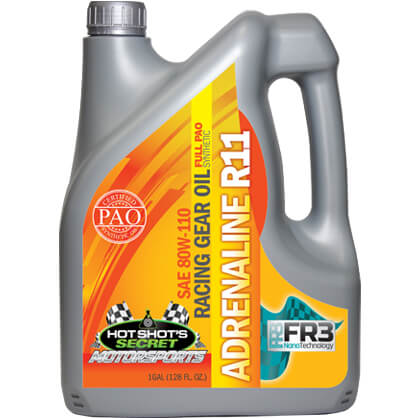 Hot Shot's Secret Adrenaline Racing Gear Oil - TAMELESS PERFORMANCE