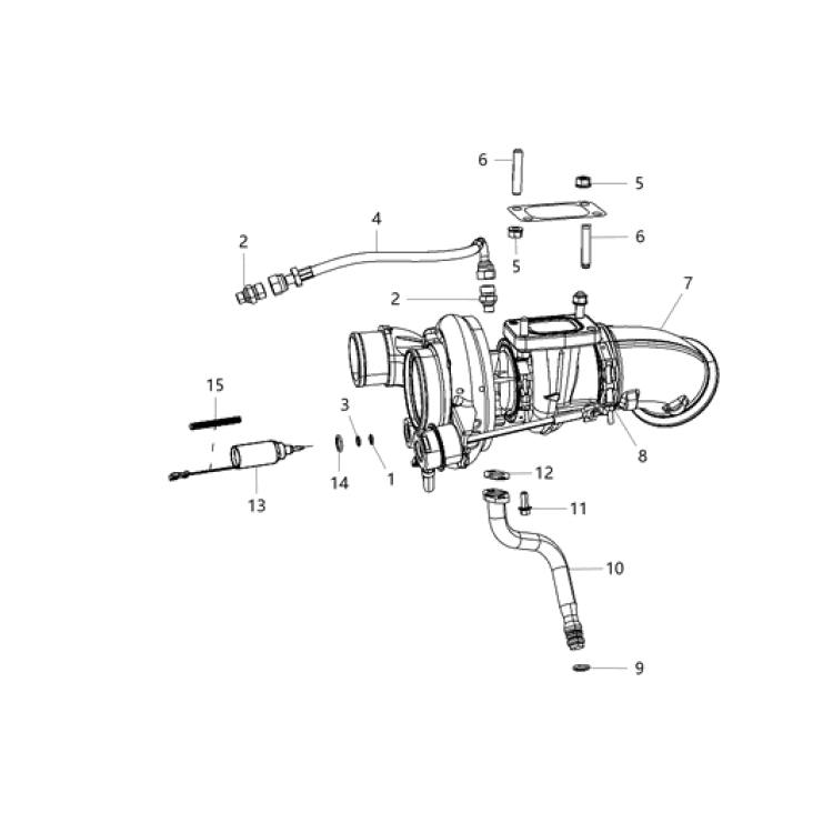 05-09 Dodge 5.9L Cummins Mopar Replacement Turbo mopar