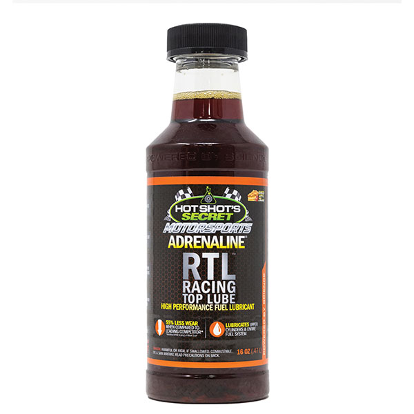 Hot Shot's Secret Adrenaline® RTL™ Racing Top Lube - TAMELESS PERFORMANCE