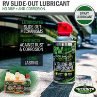 Hot Shot's Secret RV SLIDE-OUT LUBRICANT - TAMELESS PERFORMANCE