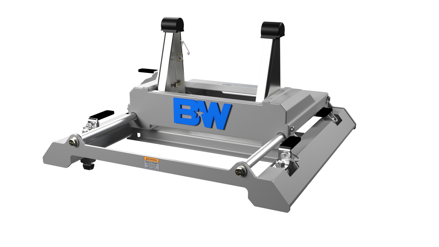 B&W Trailer Hitches RVB3770 Companion Slider 5th Wheel Hitch Base For 2016-2019 GM Puck System - primary image