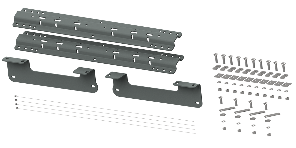 B&W Trailer Hitches RVK2404 Custom Installation Kit For Universal Mounting Rails For Some Ford Trucks - primary image