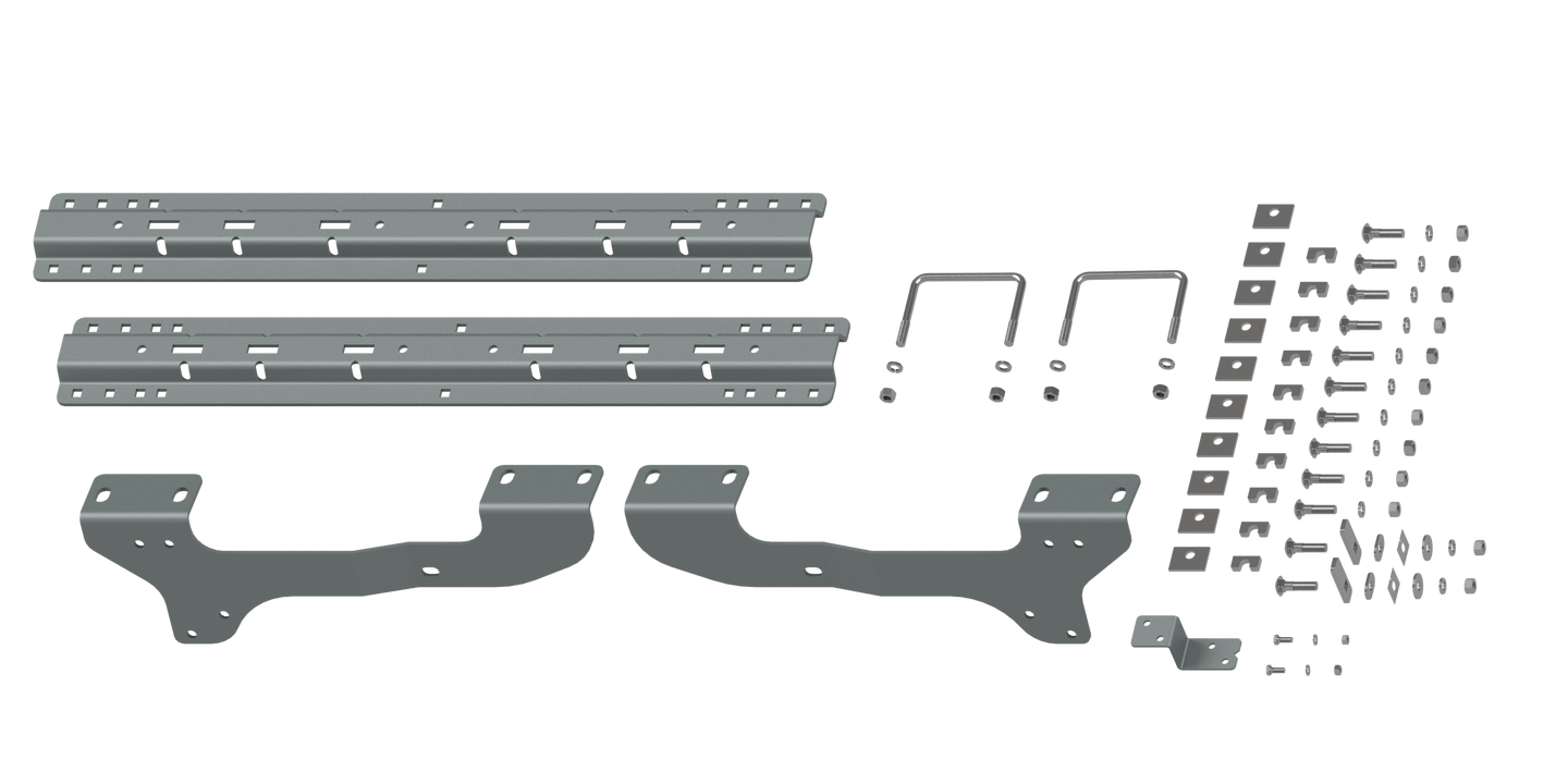 B&W Trailer Hitches RVK2503 Custom Installation Kit For Universal Mounting Rails For Some GM Trucks - primary image
