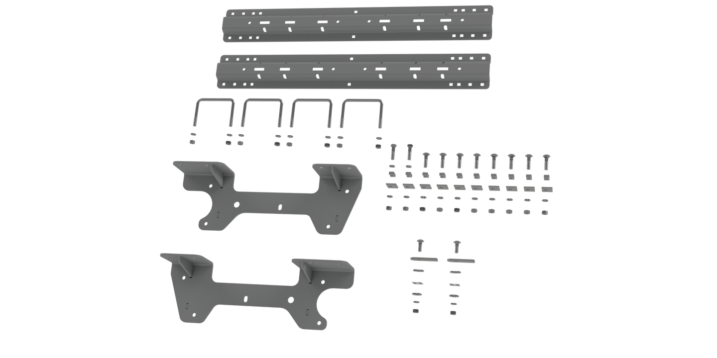 B&W Trailer Hitches RVK2504 Custom Installation Kit For Universal Mounting Rails For Some GM Trucks - primary image