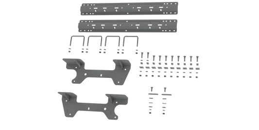 B&W Trailer Hitches RVK2504 Custom Installation Kit For Universal Mounting Rails For Some GM Trucks - primary image