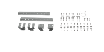 compare product B&W Trailer Hitches RVK2505 Custom Installation Kit For Universal Mounting Rails For Some GM Trucks