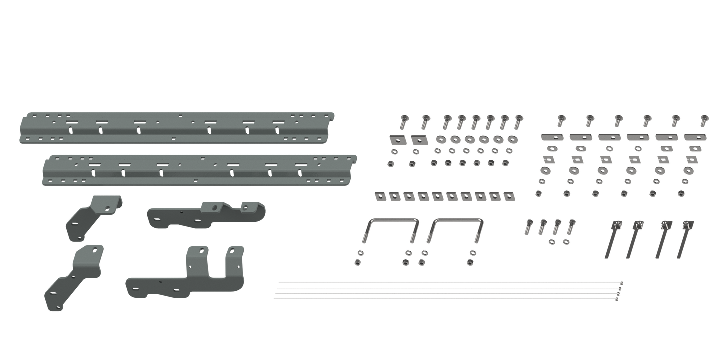 B&W Trailer Hitches RVK2604 Custom Installation Kit For Universal Mounting Rails For Some RAM Trucks - primary image