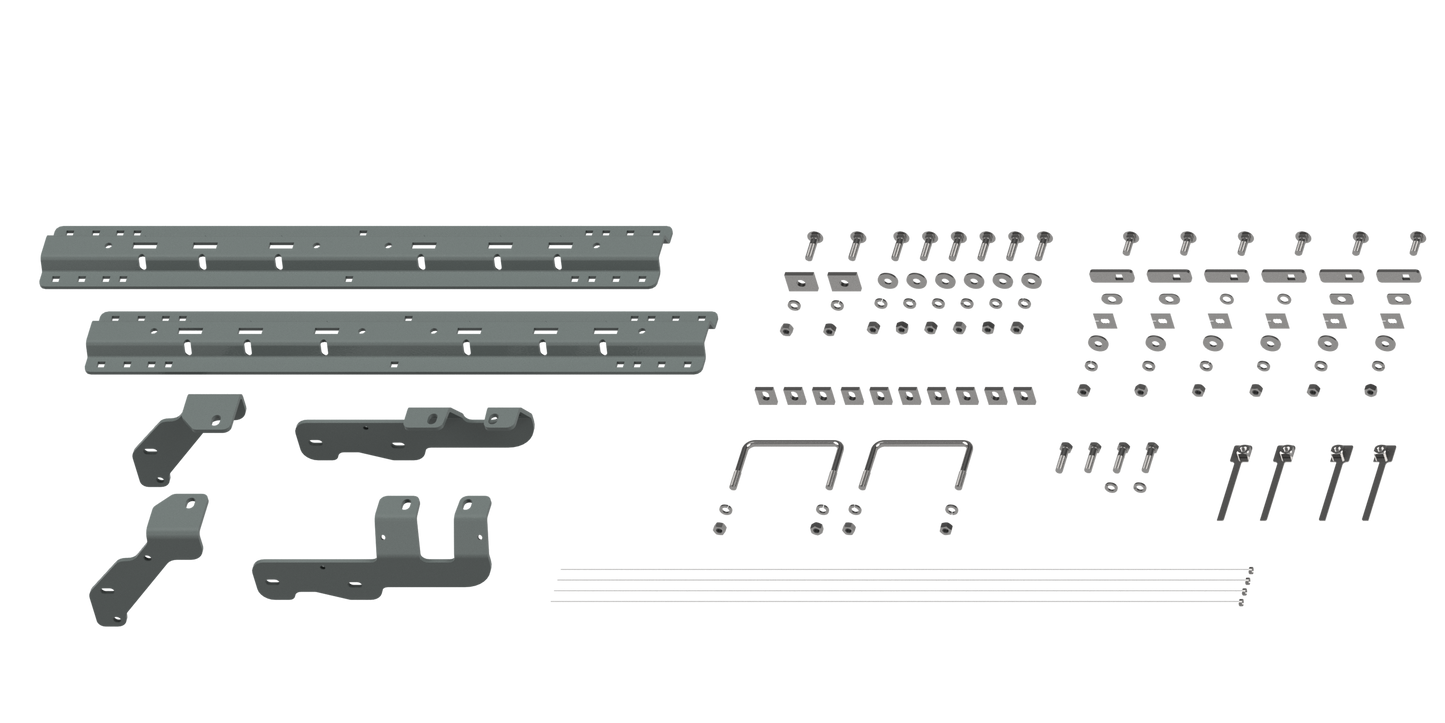 B&W Trailer Hitches RVK2604 Custom Installation Kit For Universal Mounting Rails For Some RAM Trucks - primary image