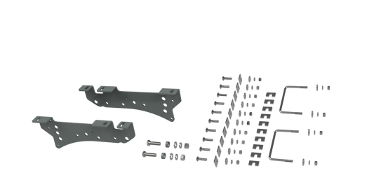 B&W Trailer Hitches RVR2400 Custom Installation Brackets For Universal Mounting Rails For Some Ford Trucks - primary image