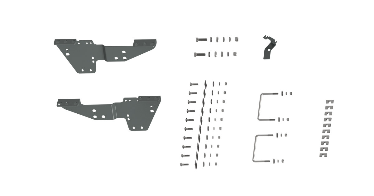 B&W Trailer Hitches RVK2500 Custom Installation Kit For Universal Mounting Rails For Some Ford Trucks - primary image