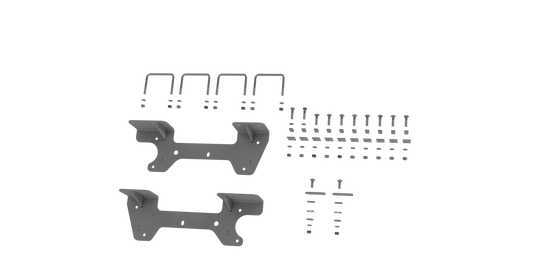 B&W Trailer Hitches RVR2504 Custom Installation Brackets For Universal Mounting Rails For Some GM Trucks - primary image