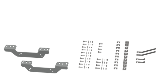 B&W Trailer Hitches RVR2506 Custom Installation Brackets For Universal Mounting Rails For Some GM Trucks - primary image