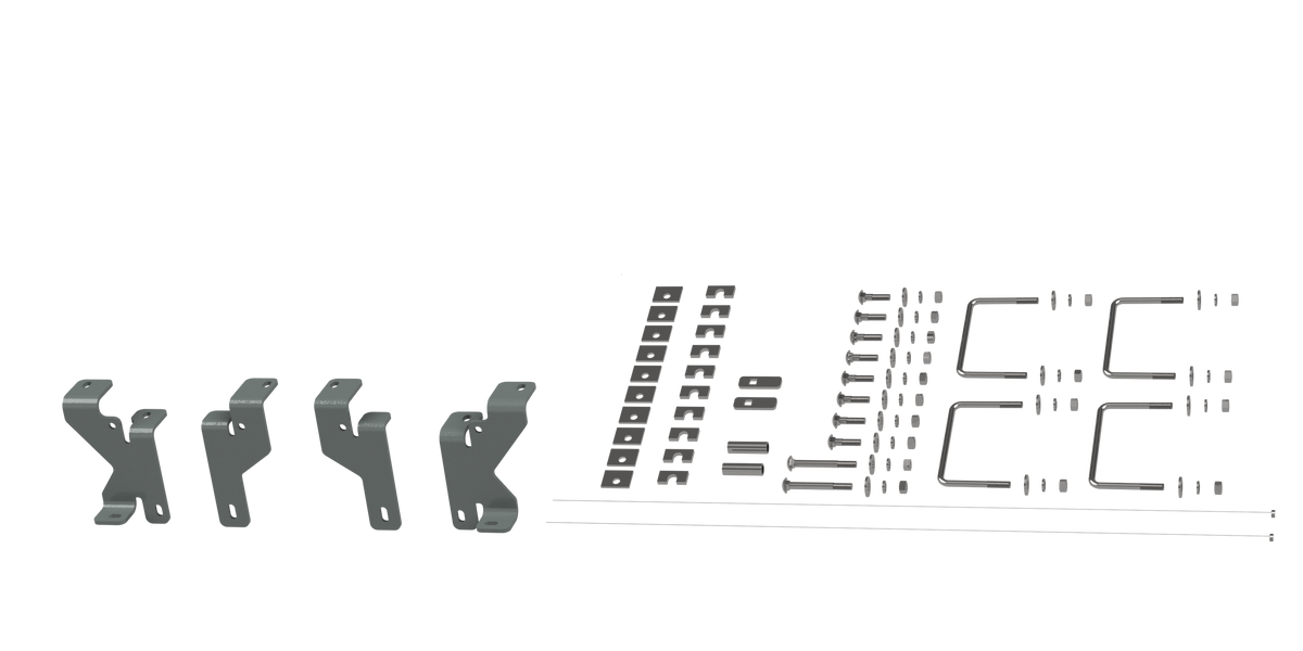 B&W Trailer Hitches RVK2600 Custom Installation Kit For Universal Mounting Rails For Some RAM Trucks - primary image
