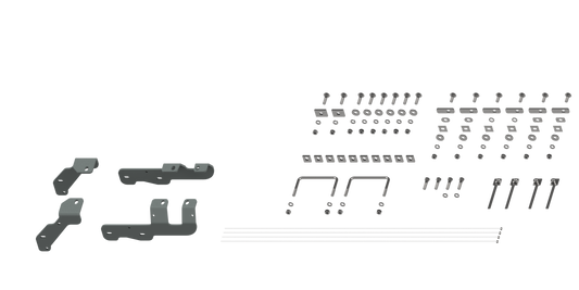 B&W Trailer Hitches RVR2604 Custom Installation Brackets For Universal Mounting Rails For Some RAM Trucks - primary image