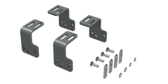 compare product B&W Trailer Hitches RVR3201 Custom Installation Kit For Universal Mounting Rails For Some Ford F150 Trucks