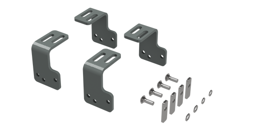 B&W Trailer Hitches RVR3201 Custom Installation Kit For Universal Mounting Rails For Some Ford F150 Trucks - primary image