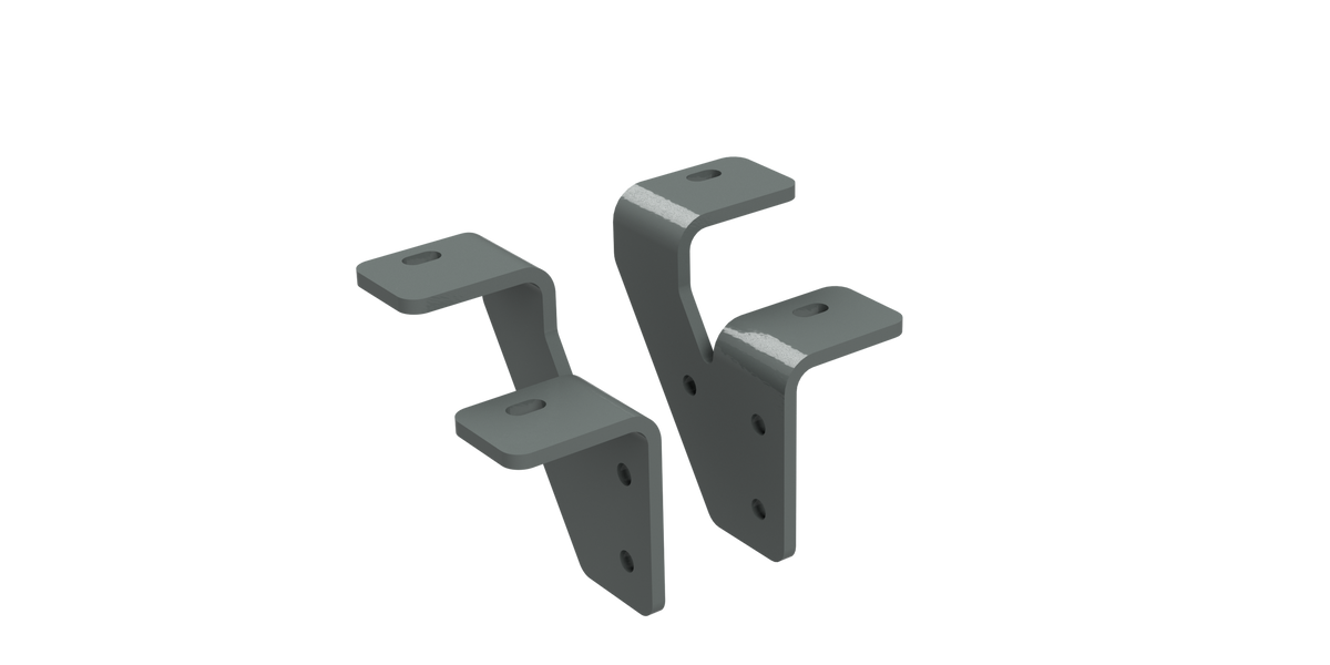 B&W Trailer Hitches RVR3202 Custom Installation Kit For Universal Mounting Rails For Some RAM Trucks - primary image