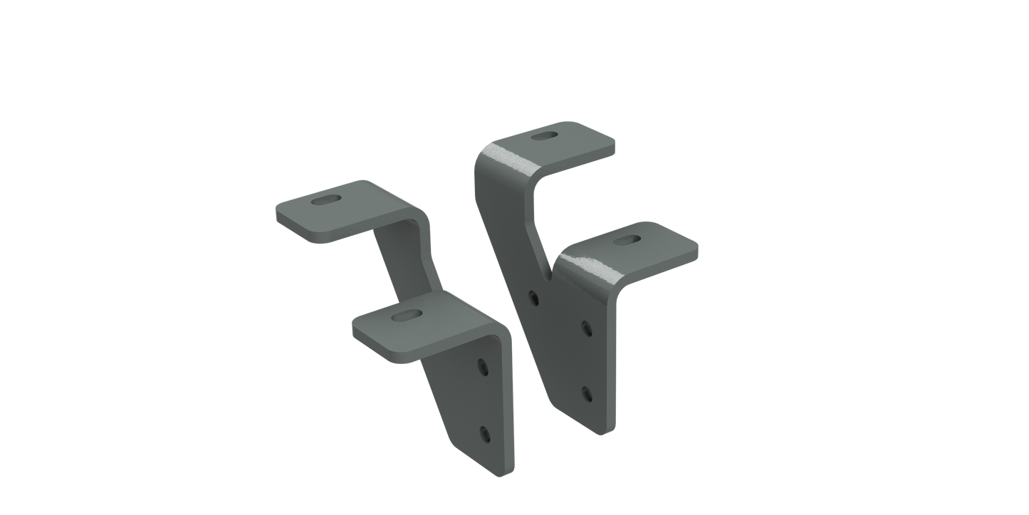 B&W Trailer Hitches RVR3202 Custom Installation Kit For Universal Mounting Rails For Some RAM Trucks - primary image