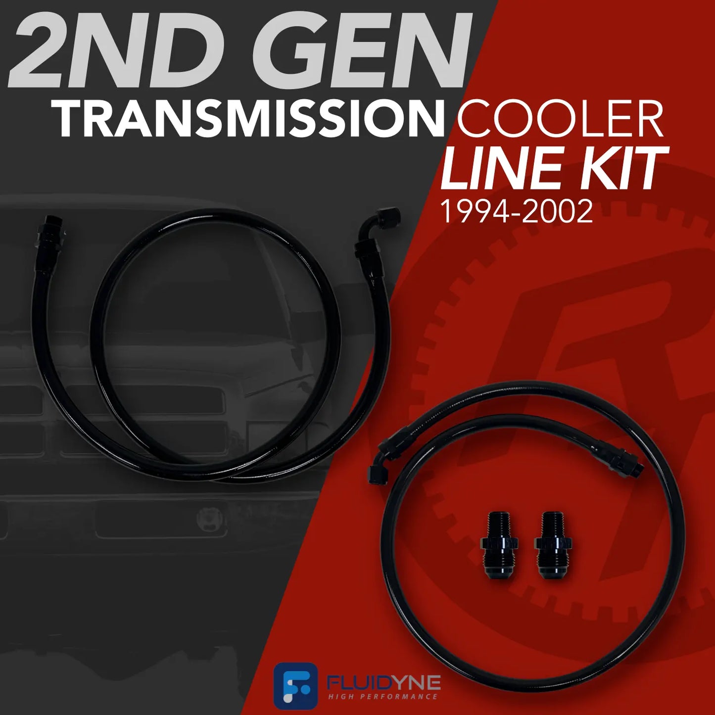 Randy's Transmission 1994 - 2002 47RH / 47RE FLUIDYNE UPGRADED COOLER LINES