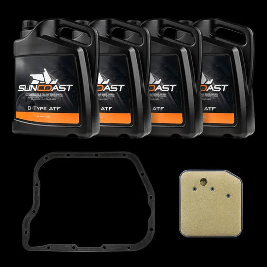 Suncoast SERVICE KIT DEEP PAN (MOLDED PAN GASKET, FILTER & 4 GALLONS OF FLUID)