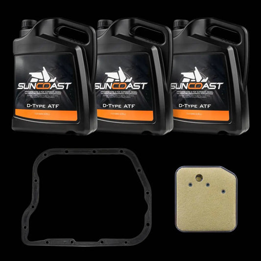 SERVICE KIT SHALLOW PAN (MOLDED PAN GASKET, FILTER & 3 GALLONS OF )
