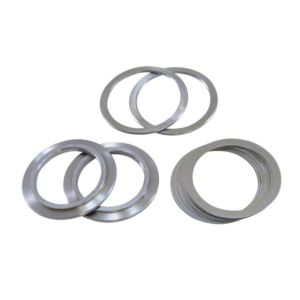 Super Carrier Shim Kit For Ford 7.5 Inch GM 7.5 Inch 8.2 Inch & 8.5 7.5 Inch Ford GM 7.5 Inch 8.2 Inch 8.5 Inch 10 Bolt Super-Shim For Carrier (1 Pair) 2.880 Inch OD Yukon Gear Yukon Gear and Axle
