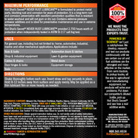 Hot Shot's Secret NEVER RUST LUBRICANT - TAMELESS PERFORMANCE