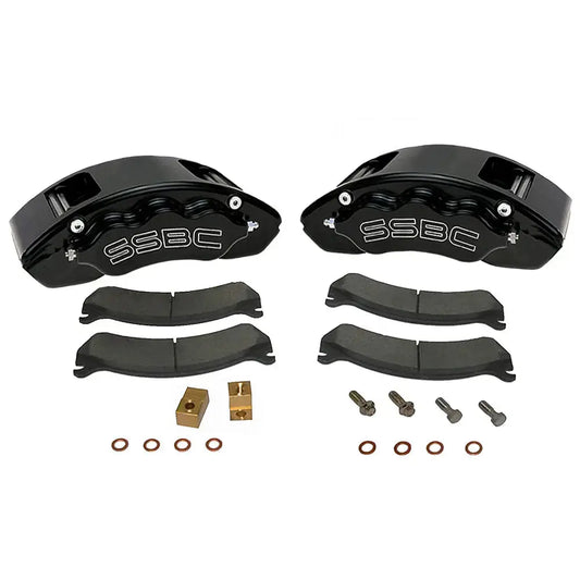 SSBC A193-2 V6-Barbarian 6-Piston Front Brake Caliper Kit Powerstroke 2005-2012