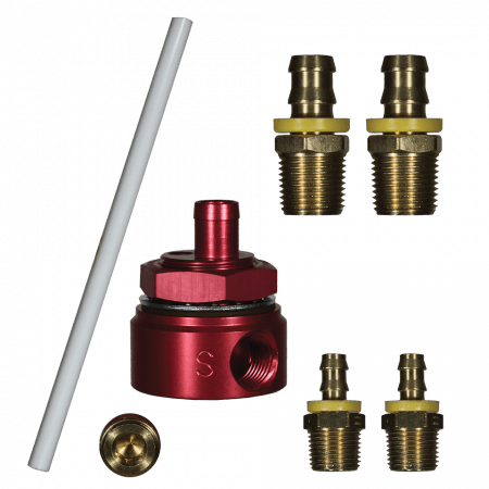 FASS Diesel Fuel 5/8 Suction Tube Kit With Bulkhead Fitting Fass