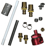 FASS STK1003 Diesel Fuel 5/8 In Fuel Module Suction Tube Kit Includes Bulkhead Fitting Fass