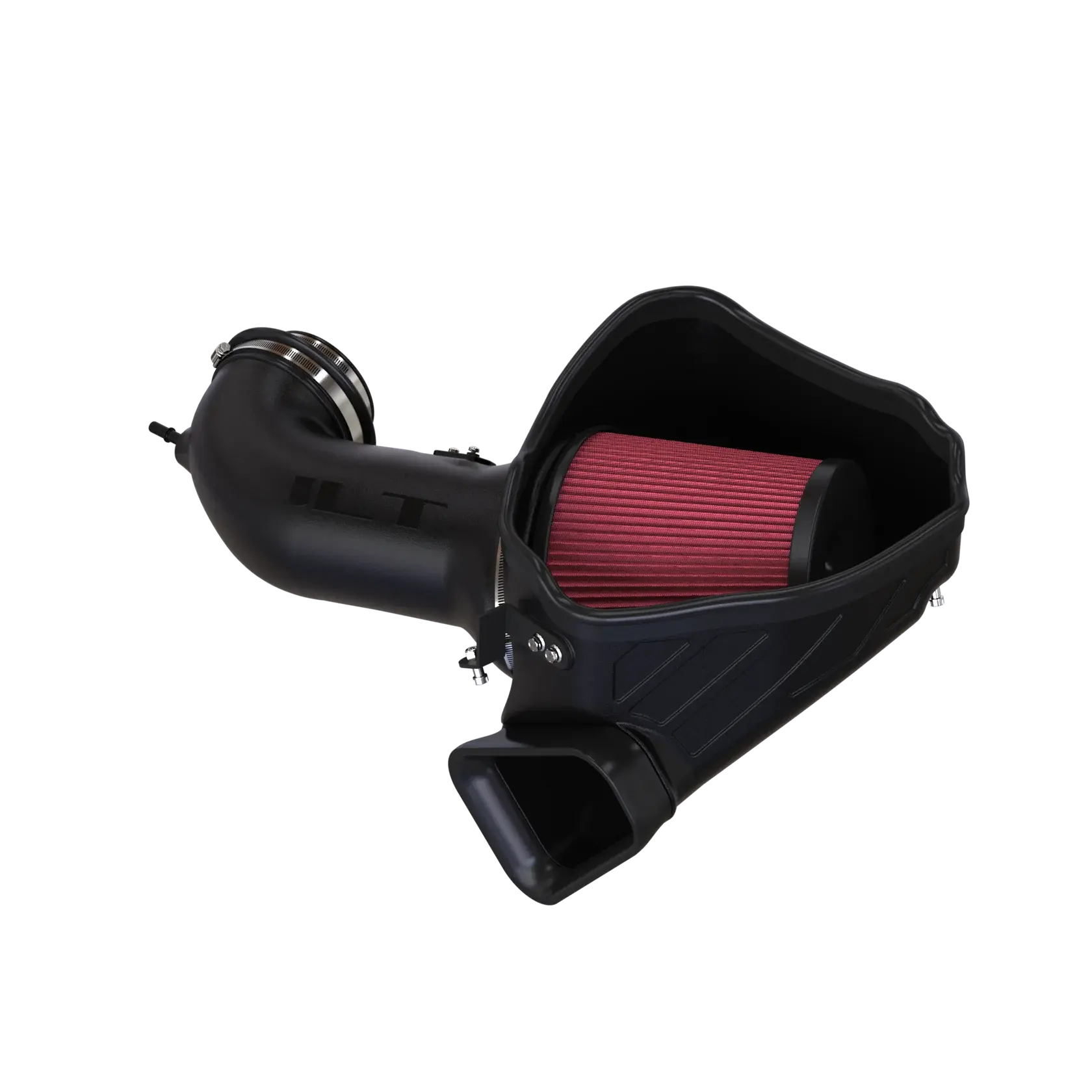 Large Air Intake Riser S&B Filters JLT Big Air Intake Kit Dry Filter 2017-2021 Camaro ZL1, CAI ...