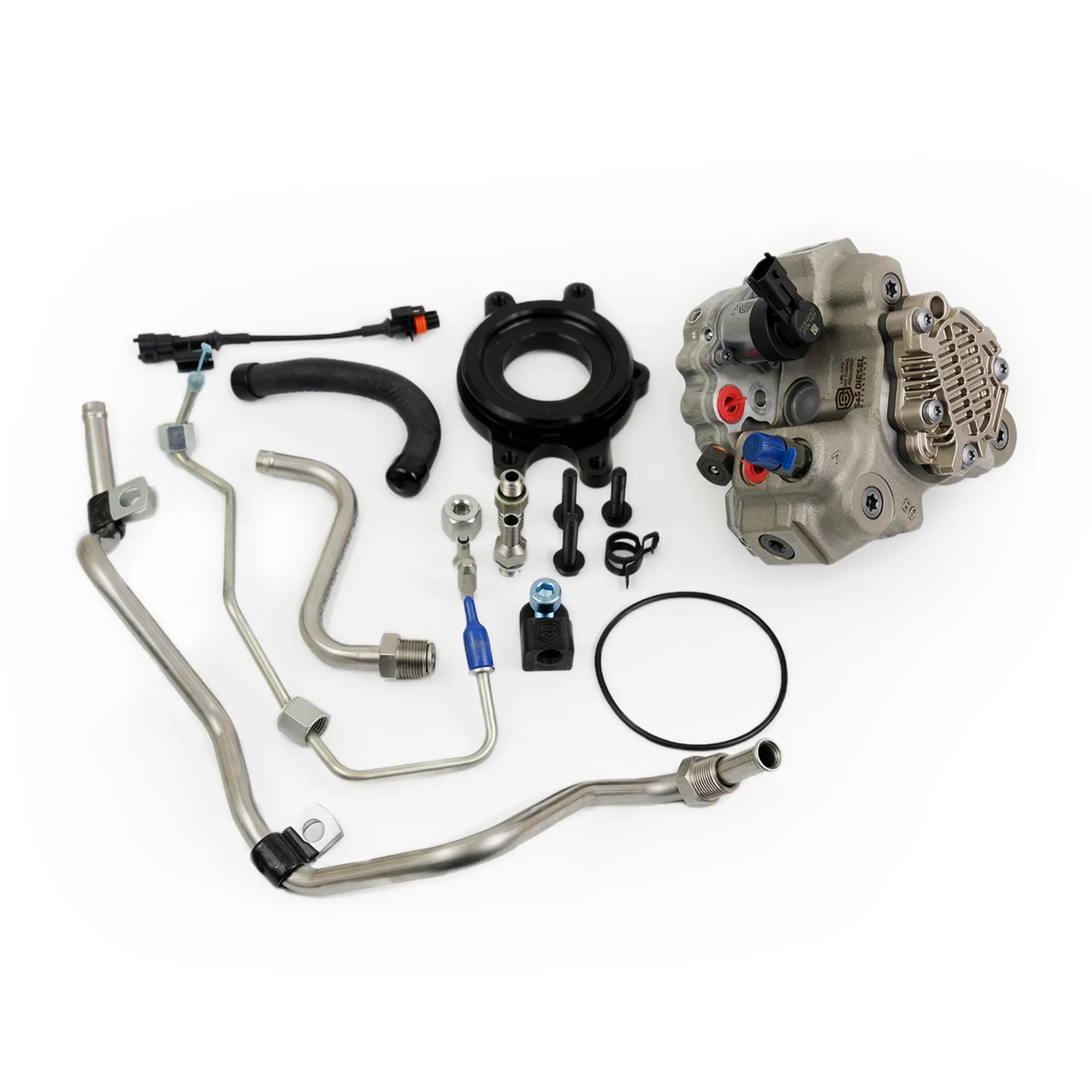S&S Diesel CP4 to CP3 Conversion Kit for 2011-2016 GM 6.6L Duramax LML ...