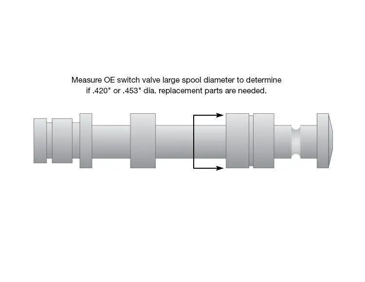 Solenoid Switch Valve Plug Kit