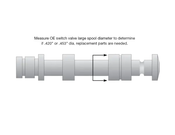 Solenoid Switch Valve Plug Kit