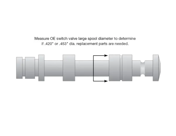 Solenoid Switch Valve Plug Kit