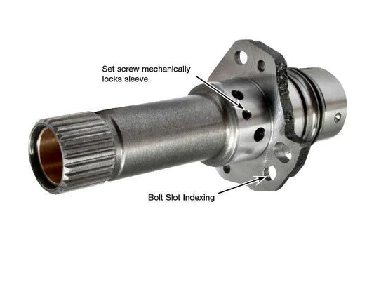 Suncoast Stator Support Shaft Assembly - 280mm or 300mm Converter, Non-Reluctor Style, '99-'04