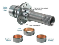 Stator Support Shaft Kit - 245mm or 298mm Converter, Non-Reluctor Style