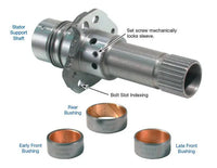 Stator Support Shaft Kit - 245mm or 298mm Converter, Non-Reluctor Style