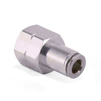 Straight - Female 1/4" FNPT x 1/4" Tube - 21869