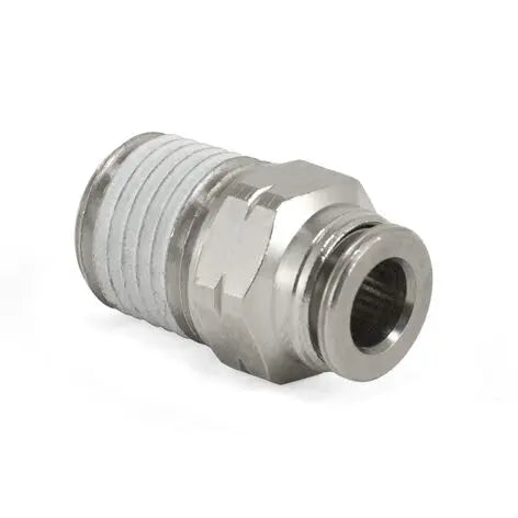 Straight - Male 1/4" NPT x 1/4" Tube - 21807