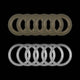 SunCoast 10L1000 "D" BorgWarner Clutch Pack (Stock Count)