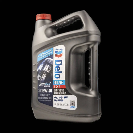 Chevron Delo 600 ADF 15w40 Heavy Duty Diesel Motor Oil (CASE OF THREE)
